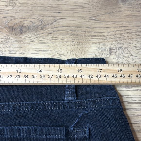 Women’s Ann Taylor Loft Black Modern Boot Baby Corduroy Pants Size 12 - Picture 5 of 9